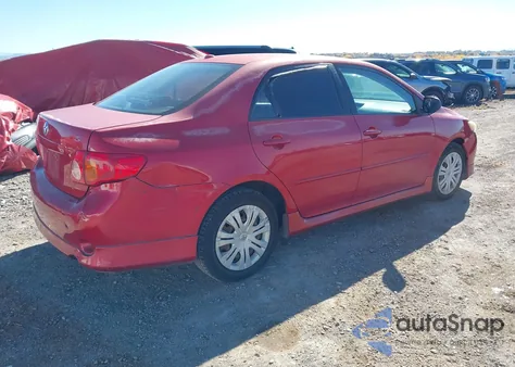 2009 Toyota Corolla S из США, поврежденный, VIN 1NXBU40E89Z090984